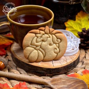 Emporte-pièce pour pâtisserie sur le thème de l'automne en forme de potiron