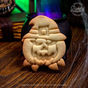 Emporte-pièce pour pâtisserie en forme de citrouille d'halloween ( Jack O'Lantern )