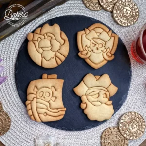 Emporte-pièces pour biscuits sur le thème des pirates