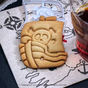 Emporte-pièce pour biscuit en forme de Bateau Pirate