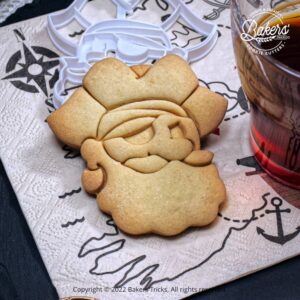 Emporte-pièce pour biscuit en forme de Capitaine Pirate