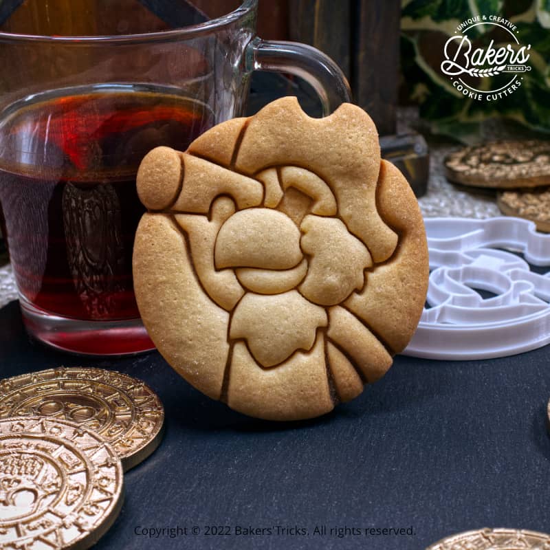 Emporte-pièce pour biscuit sur le thème d'un perroquet pirate