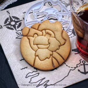 Emporte-pièce pour biscuit en forme de Perroquet Pirate