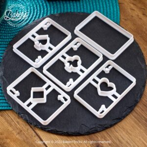 Emporte-pièce biscuits as jeu de cartes sablé