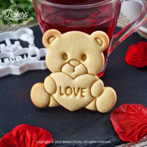 Emporte-pièce Ourson Love saint valentin