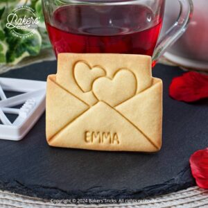 Emporte-pièce enveloppe prénom personnalisable