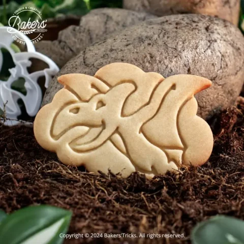 Emporte-pièce pour pâtisserie sur le thème des dinosaures en forme de ptérodactyle