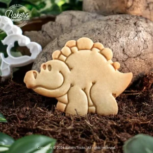 Emporte-pièce pour pâtisserie sur le thème des dinosaures en forme de stégosaure