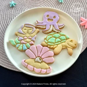 Bakerstricks-emporte-pieces-biscuits-sables-coquillage-tortue-sirene-pieuvre-mer-shell-mermaid-octop