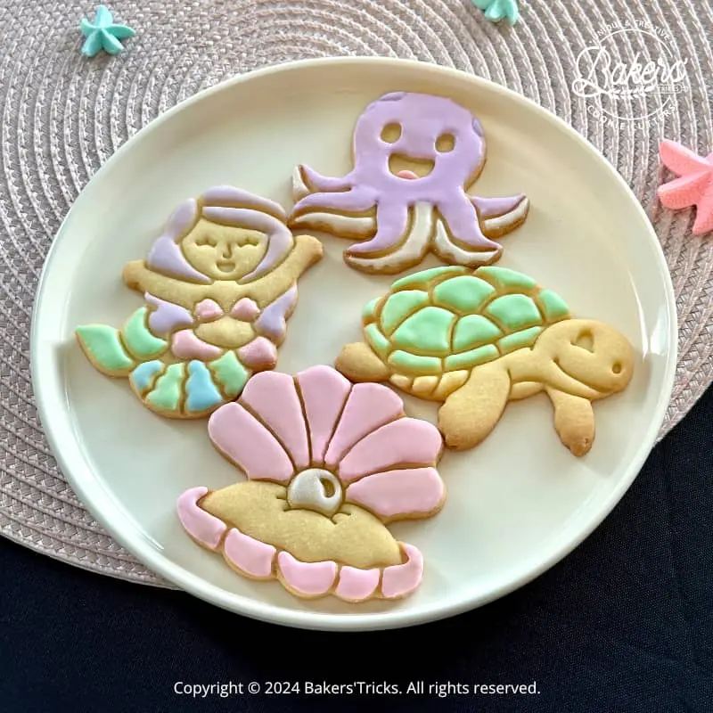 Bakerstricks-emporte-pieces-biscuits-sables-coquillage-tortue-sirene-pieuvre-mer-shell-mermaid-octop