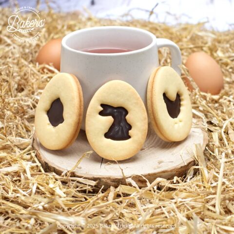 Emporte-pièces pour biscuits oeufs de pâques poule poussin et lapin