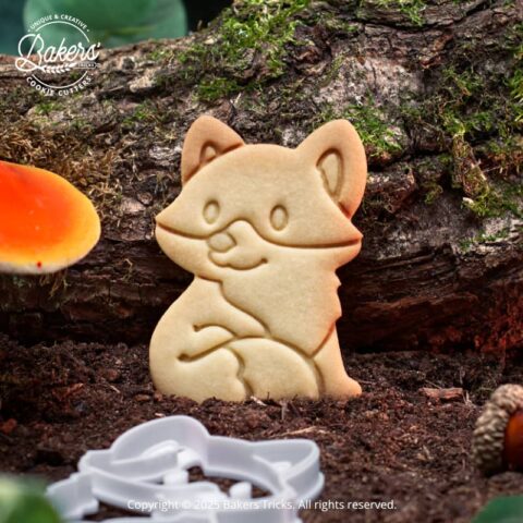 Emporte-pièce pour pâtisserie sur le thème des animaux de la forêt en forme de renard